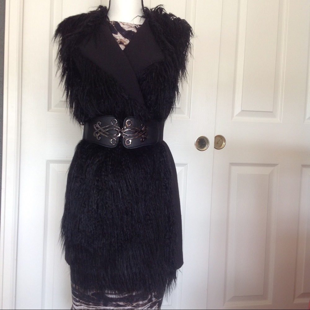 Theory Fur vest. Moving sale!!!! Make an offer 😊
